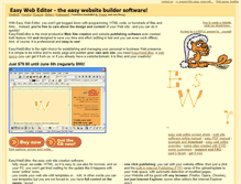Tablet Screenshot of easywebeditor.com